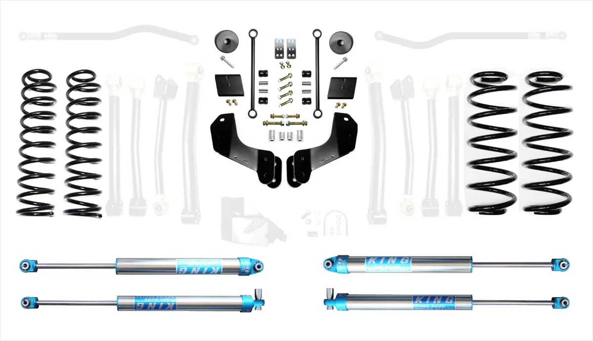 Jeep Wrangler JL 2.5 Heavy Duty Enforcer Overland Lift Stage 4 Plus With EVO Spec King 2.5 Shocks product image