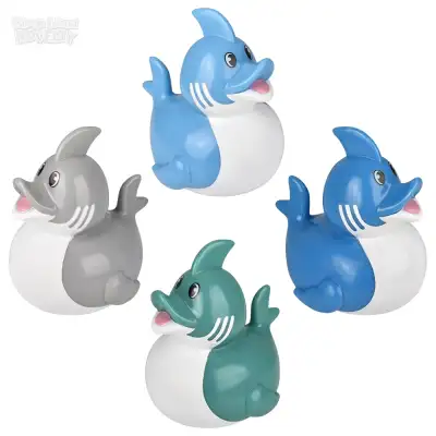 No Brand Big Shark Rubber Duckies 6\"