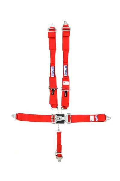 RJS Harness System 5 Pt Red Hans Shoulder Ind Wrap