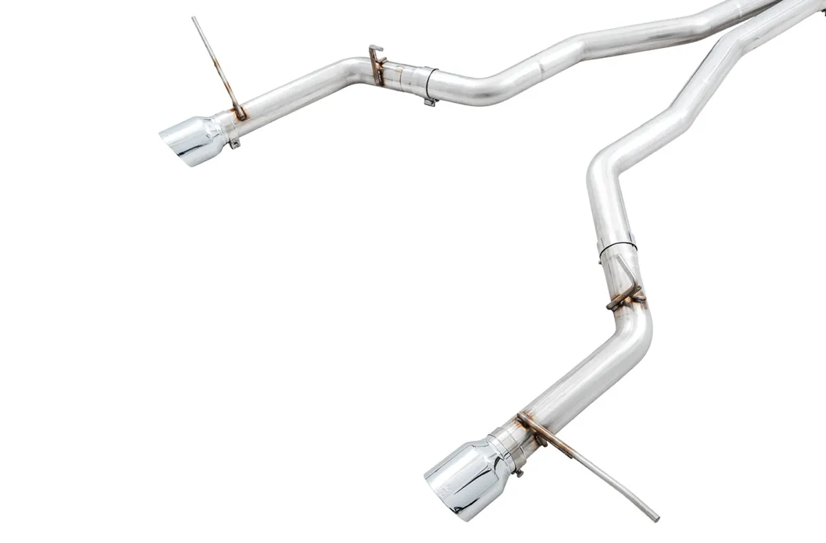AWE Touring Edition Exhaust for Jeep Grand Cherokee SRT - Chrome Silver Tips product image