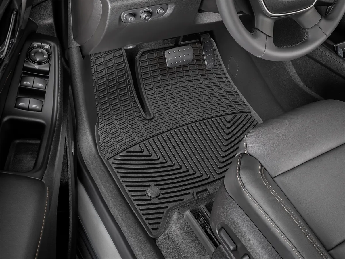 Weathertech Black Front Rubber Mats Chevrolet Traverse 2018 +