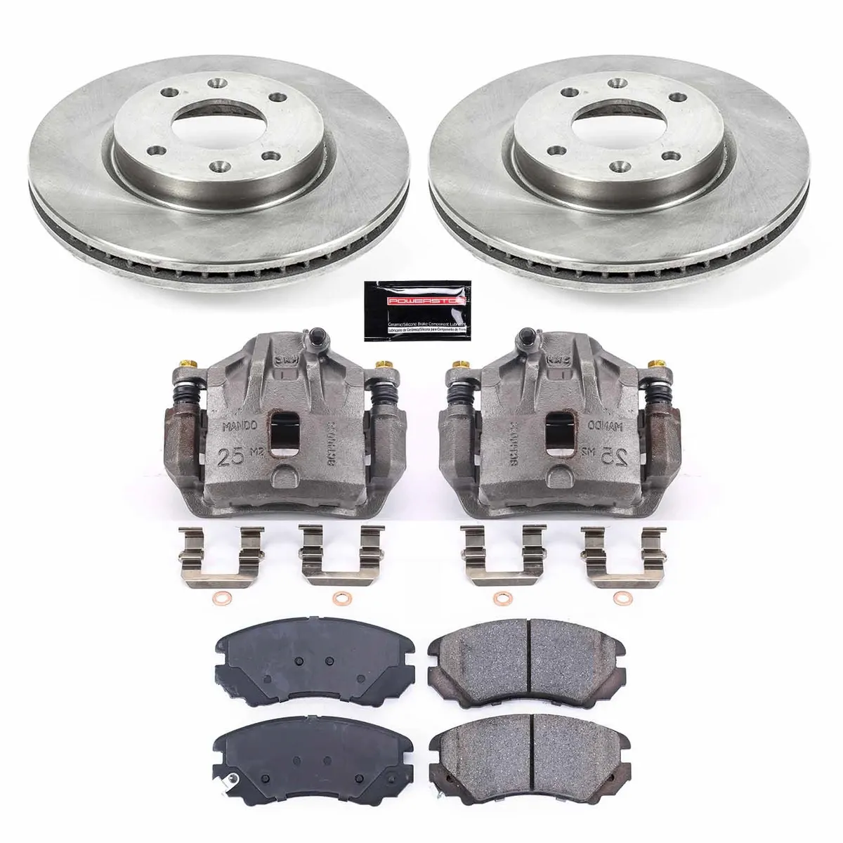 Z17 Direct Replacement Kit: Rotors; Ceramic Pads; Calipers product image