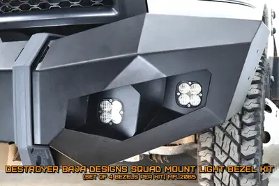 LoD Offroad Destroyer Truck Baja Squadron Light Bezel Kit