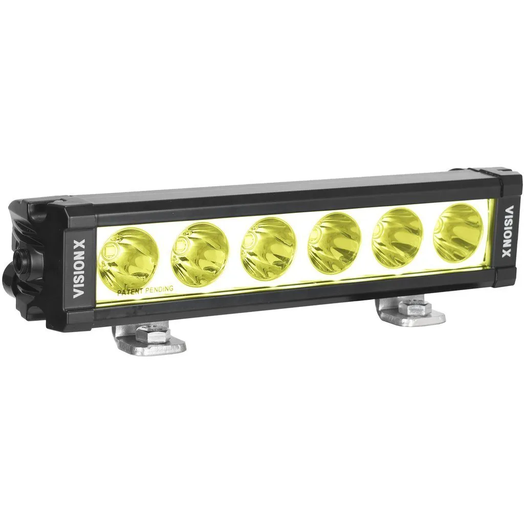 9.41in 6 LED Xpl Series Halo Spot Light Bar Selective Yellow product image