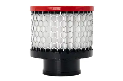 otr filters Breather Valve Cover 1.375in Red