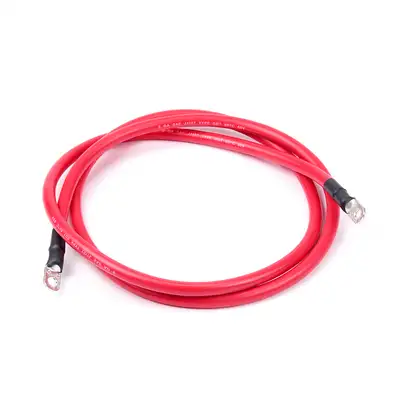 Warn WARN - REPLACEMENT Cable For Warn Winch; 2 Gauge; Red; 72