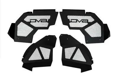 DV8 Offroad 2018-2025 Jeep Wrangler JL & 2020-2025 Gladiator JT | Front Inner Fenders