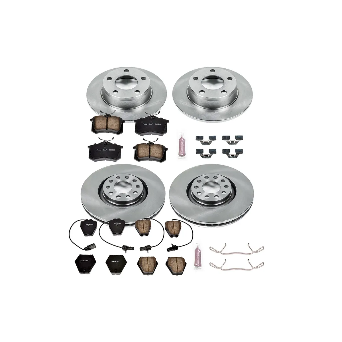 Z17 Direct Replacement Kit: Rotors; Ceramic Pads W/Hardware product image