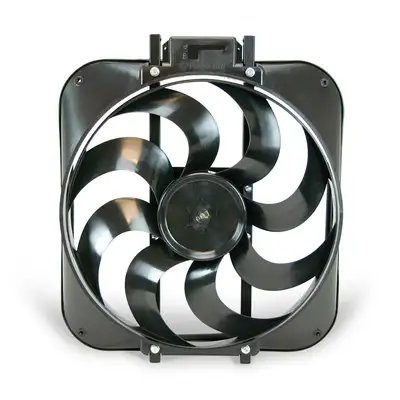 Flex-A-Lite Fan Electric 15in Black Magic Sblade W/O Controls