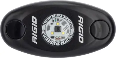 RIGID Industries RIGID A-Series LED Light, High Power, Natural White, Black Housing, Single