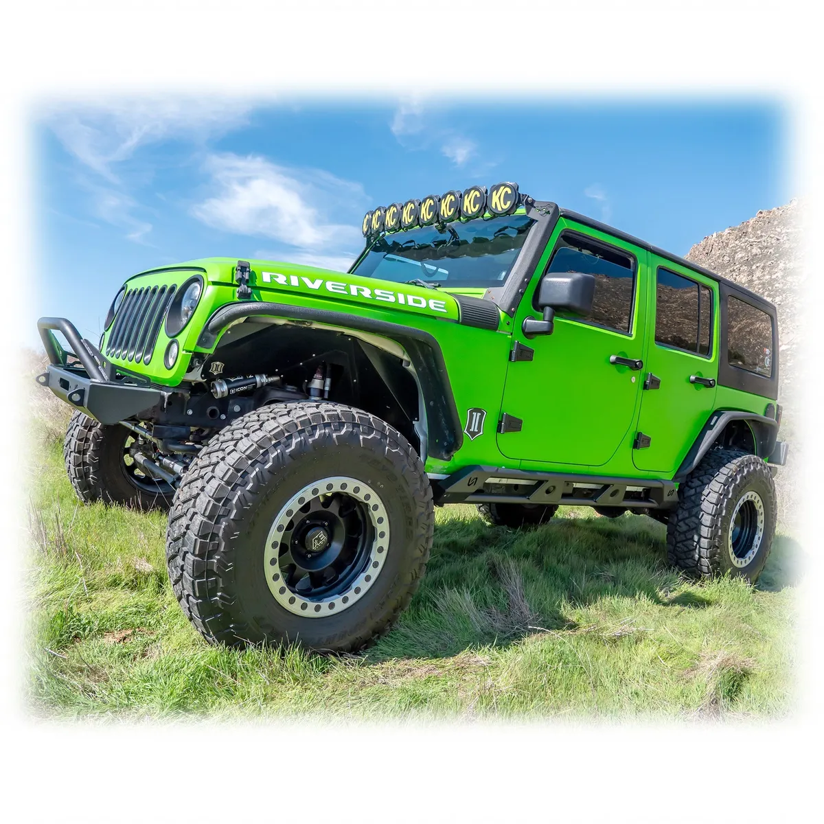 Jeep JK Rock Sliders | Frame-Mount System | 2007–2018 product image