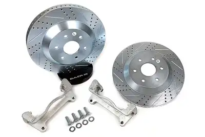 Baer Brake Systems Big Claw Disc Brake Rotors Rear 21-25 Jeep Wrangler JL And 20-25 Gladiator JT W/Br3, Br4, Or Br5 Brake Code Baer Brakes