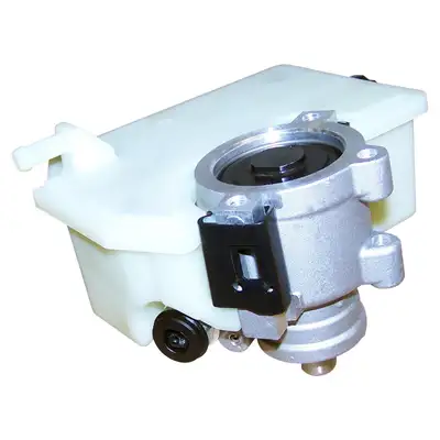 Crown Automotive Jeep Replacement Crown Automotive Jeep Replacement 52088710AE Power Steering Pump for 2002-06 Jeep KJ Liberty w/ 3.7L Engine, Incl. Reservoir