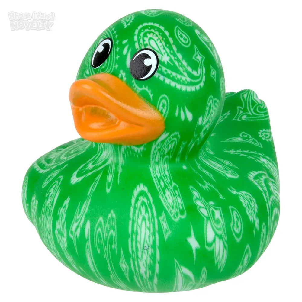 2\" Bandana Print Duckies product image