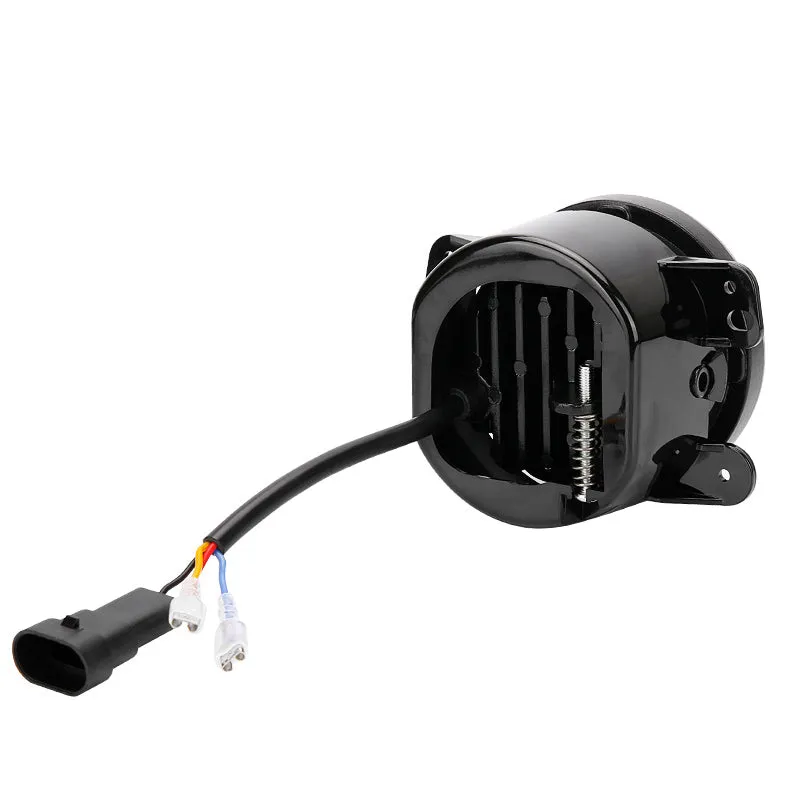 4-in-1 Controlled 7'' LED Halo Headlights and 4'' Cree LED Halo Fog Lights with Turn Signals for Jeep Wrangler JK product image