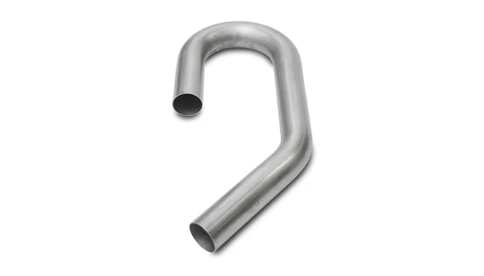 Stainless Steel U-J Tubing; 4 in. OD; 6 in. Centerline Radius; 7.5 in. Leg Length 1; 8.5 in. Leg Length 2; 10 in. Length 3; 304 Stainless Steel; product image