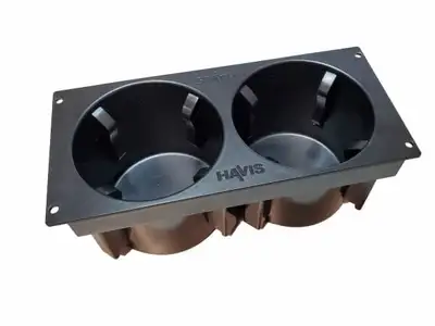 Havis Self-Adjusting Dual Cup Holder