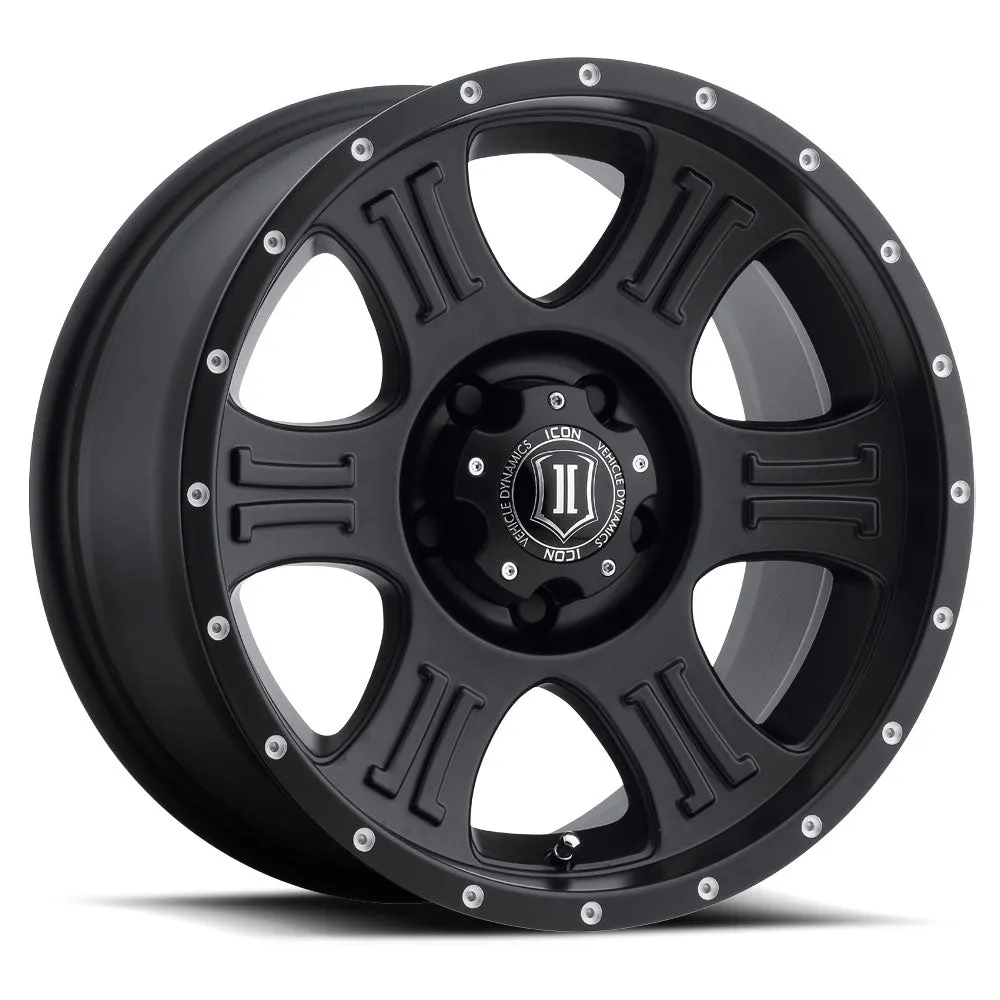 20 X 9 Shield 8 X 180 5.5in Bp 12mm Offset Sat Black product image