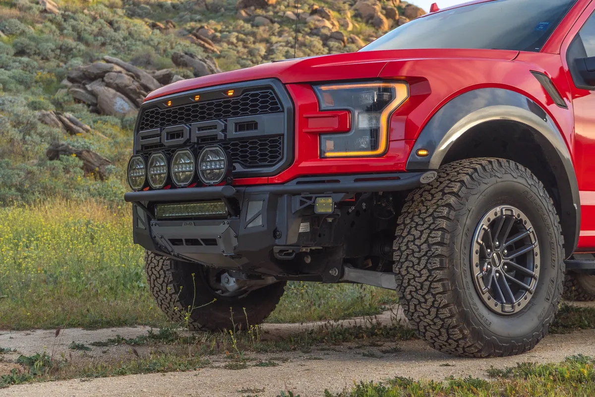 DV8 2017-2020 Ford F-150 Raptor Tube Front Bumper FBFR1-01 product image