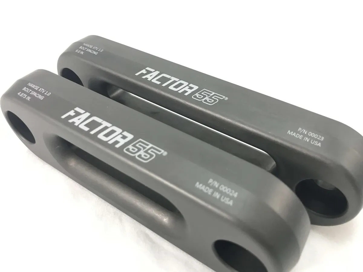 XTV Hawse Fairlead 4.875 Inch Powersports UTV/ATV Gun Metal Gray Factor 55 product image