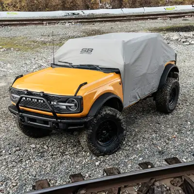 Smittybilt Cab Cover w/ Door Flaps - Gray (21+ Bronco 2-Door)