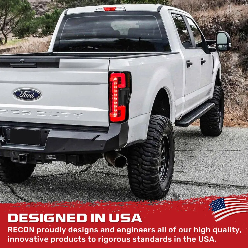 Ford Superduty F250350450550 17-19 Replaces OEM LED Style Tail Lights With Blis Blind Spot Warning System Oled Tail product image