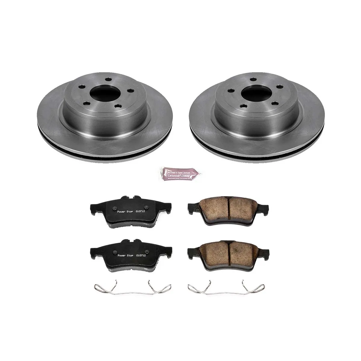 Z17 Direct Replacement Kit: Rotors; Ceramic Pads W/Hardware product image