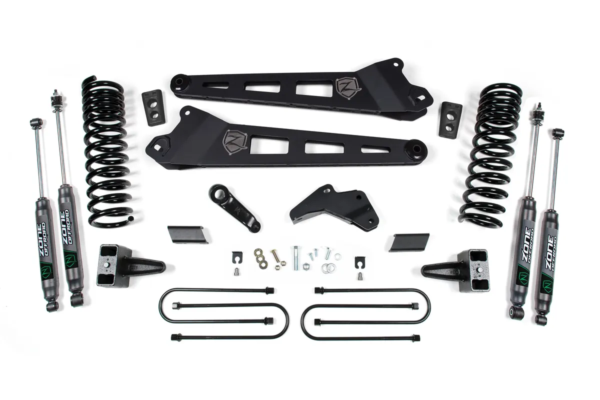 2013-2018 Ram 3500 5.5 Replacement Radius Arm Lift Kit-GAS - Front Coils Rear Block - Fox 2.0 Adventure Series Shocks product image