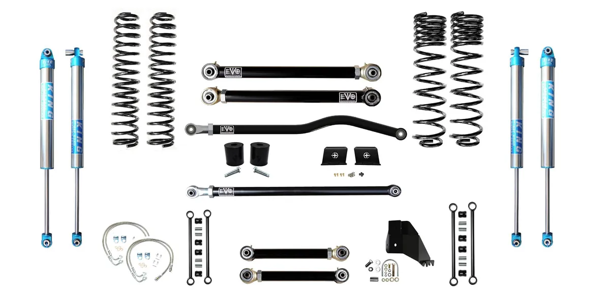 Evo Manufacturing Enforcer Overland 4.5in Lift Stage 4 Plus w/EVO Spec 2.5 King Shocks - JT product image