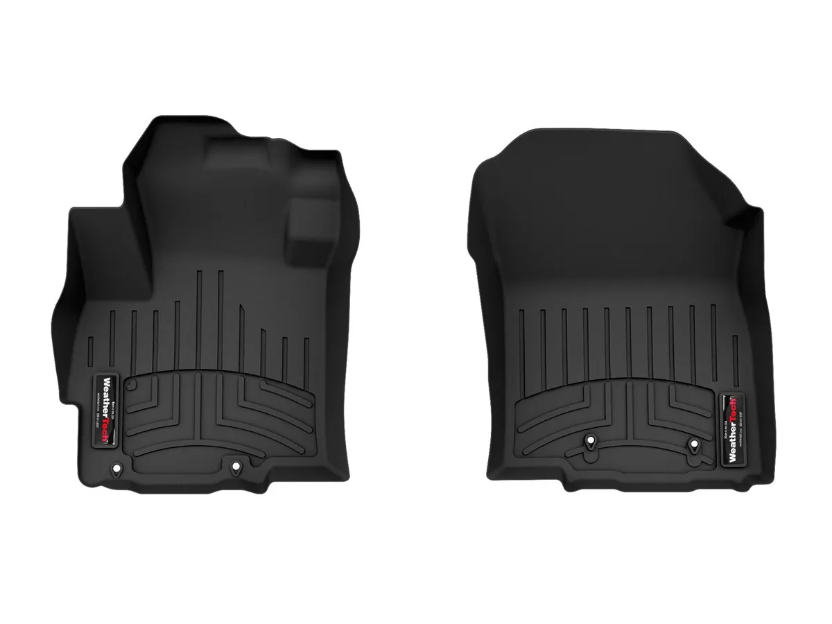 Weathertech Black Front FloorLiner Mitsubishi Mirage 2014 +