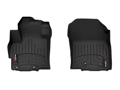 Weathertech Black Front FloorLiner Mitsubishi Mirage 2014 +