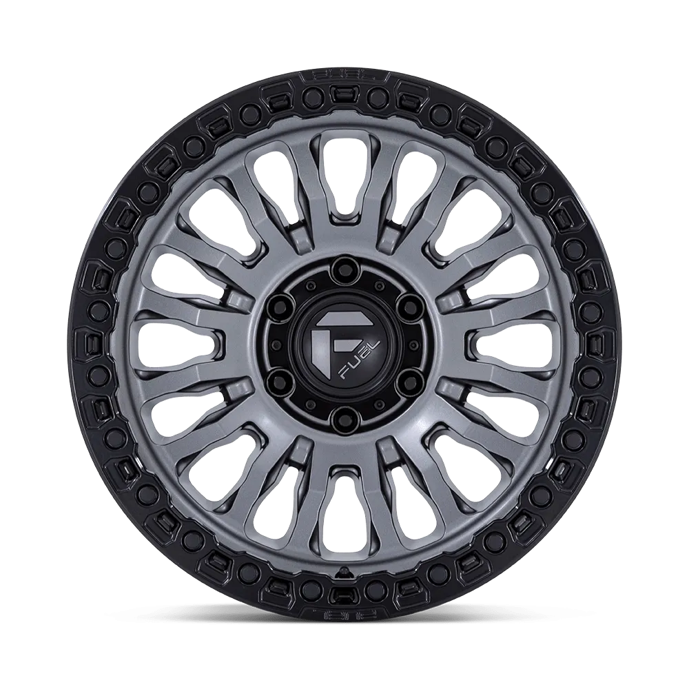 Fuel Wheels | Rincon | Matte Gunmetal w/ M-Black Lip product image