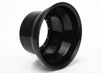 Keizer Aluminum Wheels Wheel Half 12-Blt 10in x 5in Black