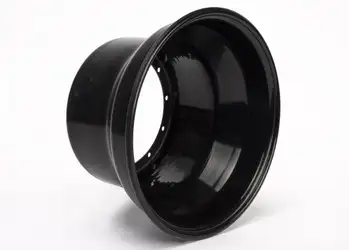 Keizer Aluminum Wheels Wheel Half 12-Blt 10in x 5in Black