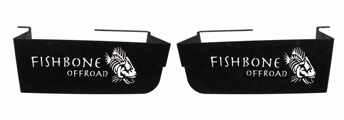 Black textured powder coat, 11-Gauge steel, Includes all mounting hardware, Sold as pair product image