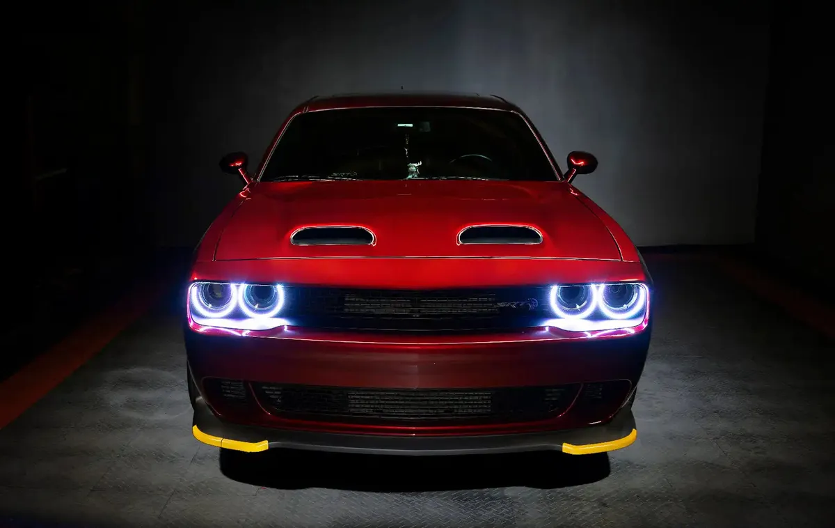 ORACLE Lighting 2015-2023 Dodge Challenger LED Surface Mount Headlight Halo Kit product image