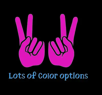 Hect Creations Hect Creations Jeep Wave Decal Set for Side Mirrors (2-Pack)