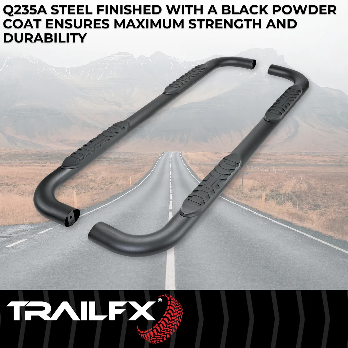 4' Oval Bent 2019 Chevy Ext Blk product image