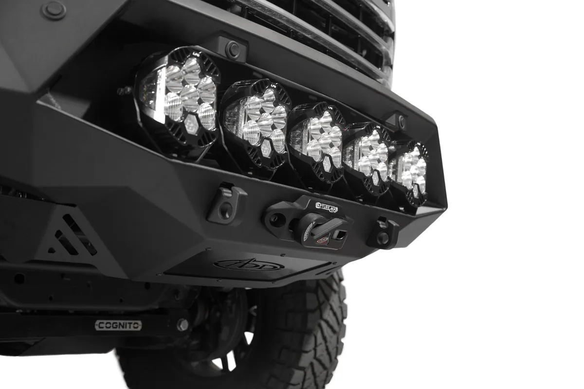 23c Silverado 2500/3500 Bomber HD Front Bumper W/ Winch Mount product image