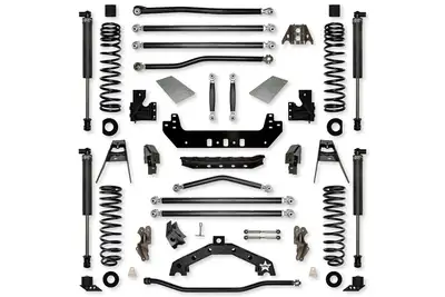 Rock Krawler 18c Wrangler Jlu Front&rear 4.5in X Factor X2 Long Arm Suspensionstage 1