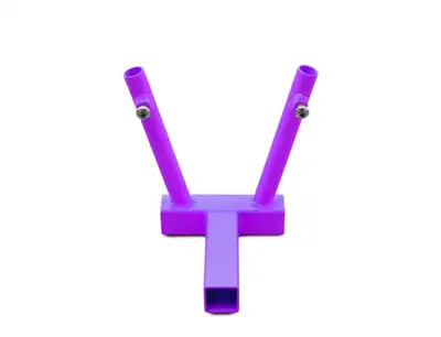Steinjager Exterior Accessories 2007-2018 Hitch Mount Flag Holder Holds 2 Flags Sinbad Purple
