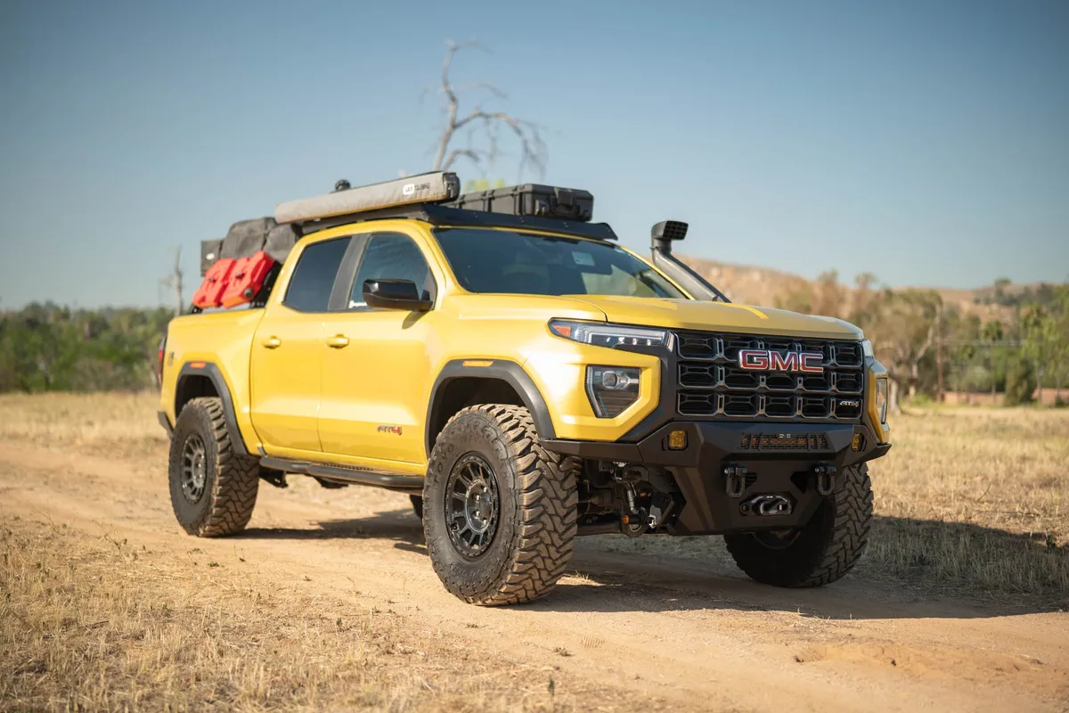 DV8 Offroad 2023-2025 GMC Canyon Spec Series Front Bumper FBGC3-01 product image