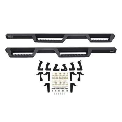 Westin HDX Drop Nerf Step Bars Textured Black Wrangler JL Unlimited 4dr 2018-2019