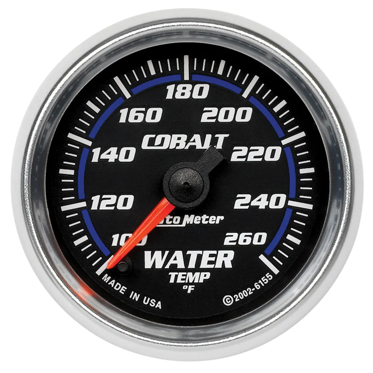Gauge, Water Temp, 2 1/16", 100-260?F, Digital Stepper Motor, Cobalt product image