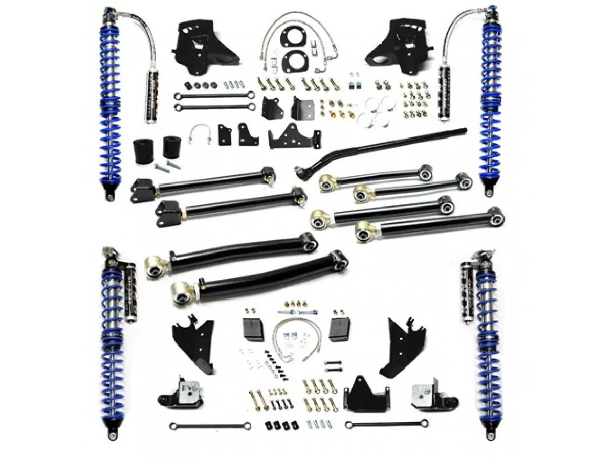 JK Jku EVO 3-5 Inch Lift King Coilover Conversion Enforcer Pro ( Black ) Jeep Wrangler 2 Door & 4 Door 2007-2018 product image