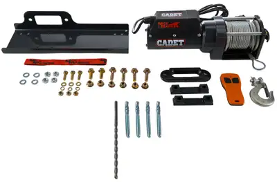 Mile Marker Mile Marker 7612015 Cadet 1500lb AC Winch For Garage, Workshop, And Jobsite Tasks