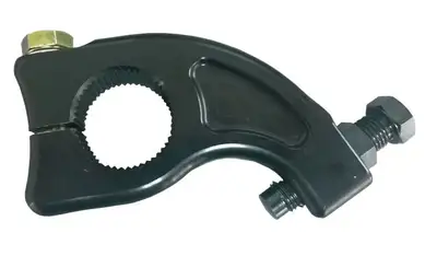 Triple X Race Components Alum Torsion Stop 1-3/4 Split Black