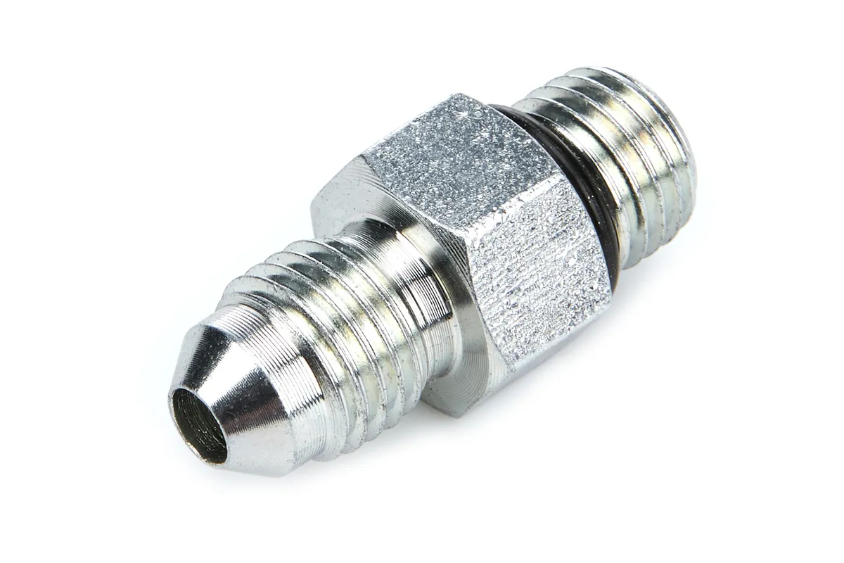 Quickcar Racing Steel O-Ring Fitting Male -4an