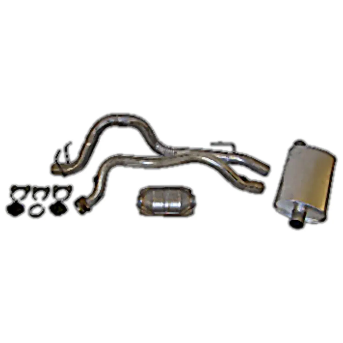 1993-1995 Wrangler YJ with 4.0L engine; Muffler & Tailpipe product image