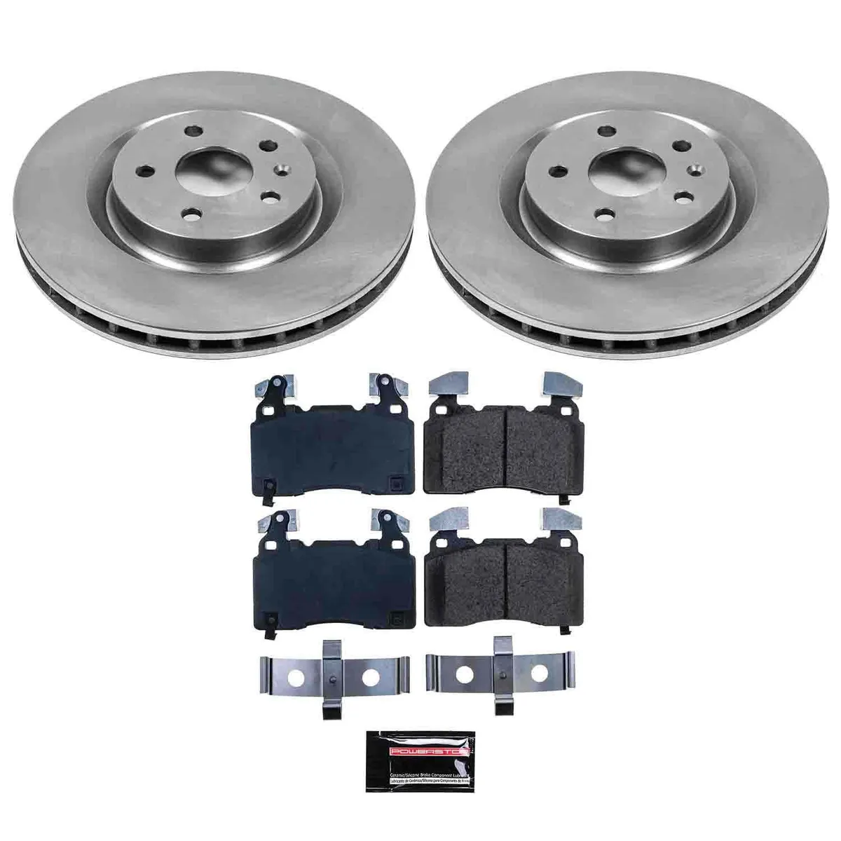 Z17 Direct Replacement Kit: Rotors; Ceramic Pads W/Hardware product image